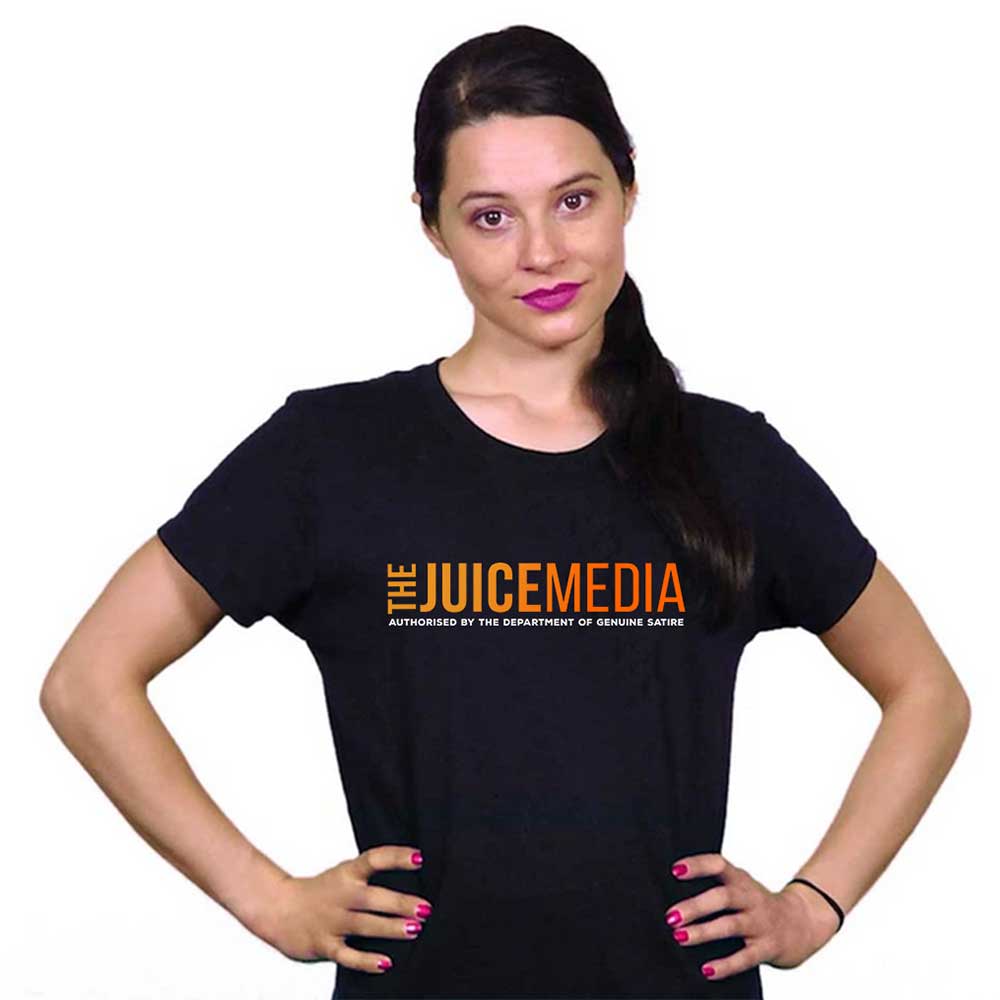 The Juice Media Unisex Tee Black Incl Delivery Australia   Zoe   Unisex   JuiceMedia   Black 1000x 