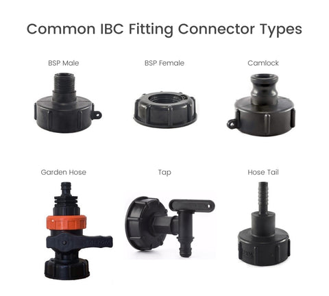 Common types of IBC tank fittings