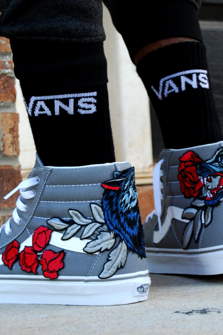 rose wolf vans