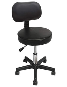 Swivel Drafting Stool Wahson Black Ergonomic Rolling Chair