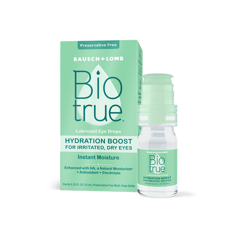 Biotrue® Hydration Boost Eye Drops - Multi Dose package
