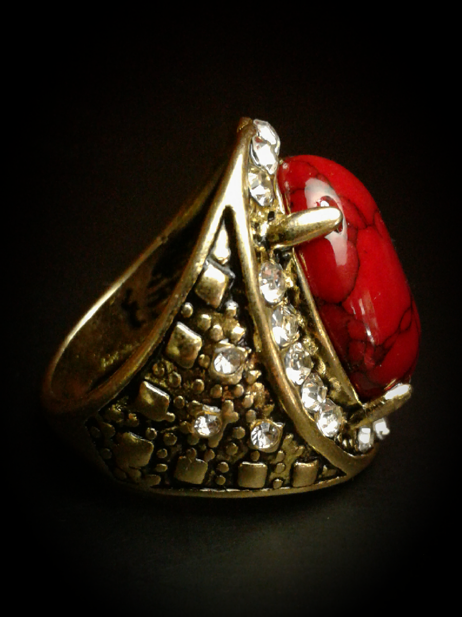 Male Sanguine Vampire Prince Spirit Vessel Ring The