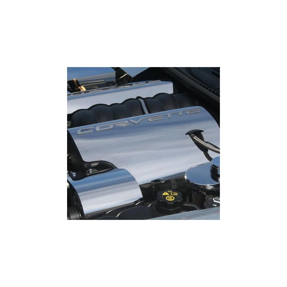 2005-2013 C6 Corvette Polished Stainless Steel Fuel Rail Covers