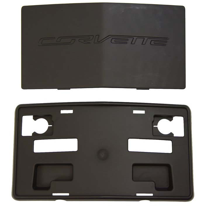 Corvette Front License Plate Bracket - Grille Mount Only : C7 Z06, Grand Sport - WestCoastCorvette.com product image