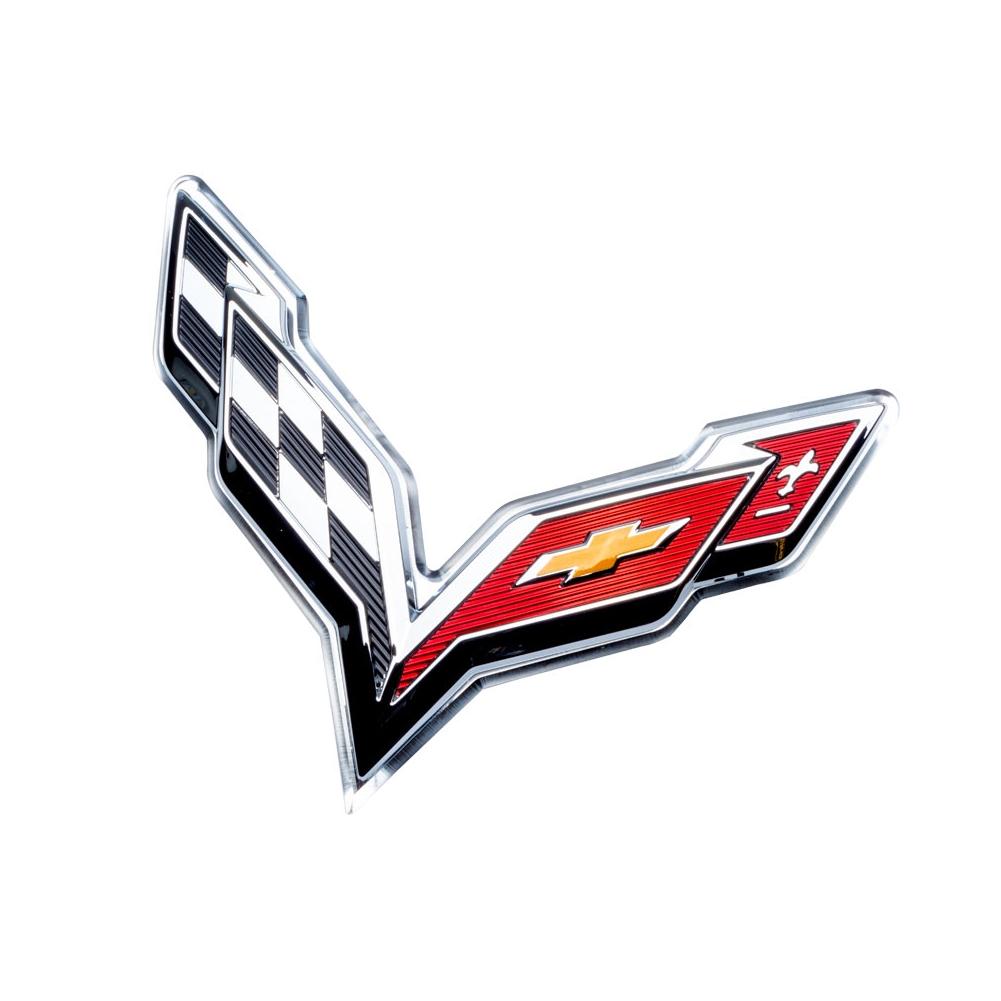 C7 Corvette Illuminated LED Rear Emblem - ORACLE™ : C7 Stingray, Z51 ...