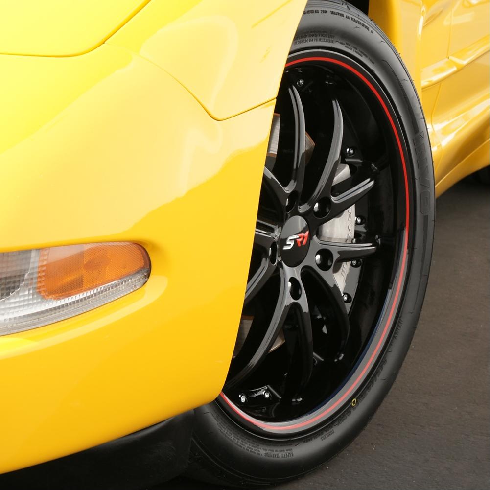 Corvette Sr1 Performance Wheels Apex Series Gloss Black Wred