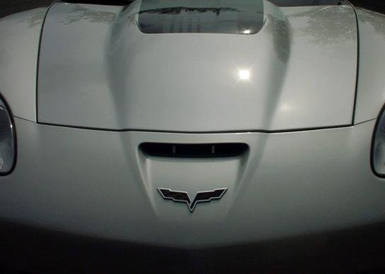 black c6 corvette logo