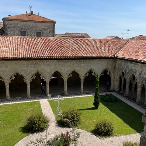 Cloisters at the Collegiale of St Peter La Romieu