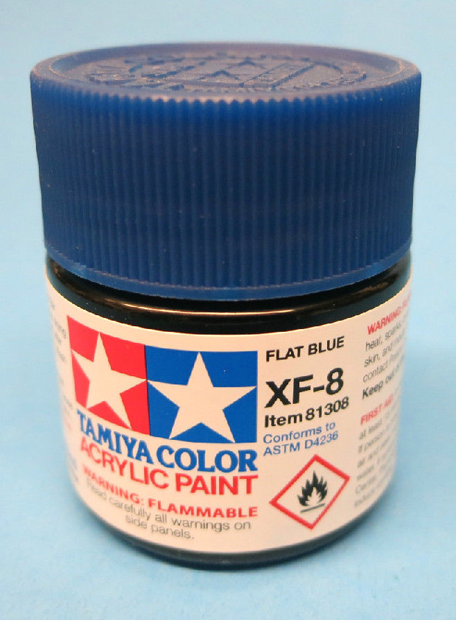 Peinture maquette tamiya XF23 Bleu clair mat 23ml