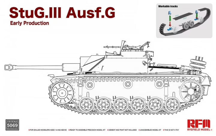 Tamiya 1/48 German Heavy Tank Tiger I Early Production Eastern Front 32603