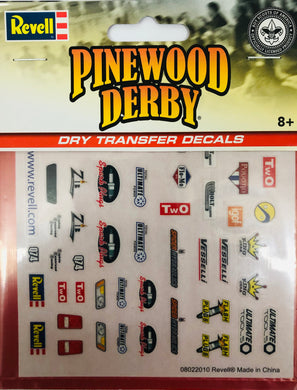 Pinecar P317 Pinewood Derby Stock Car Dry Transfer Decals – Burbank's House  of Hobbies