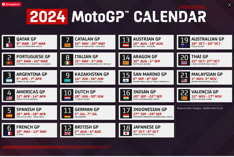 calendrier moto 2024