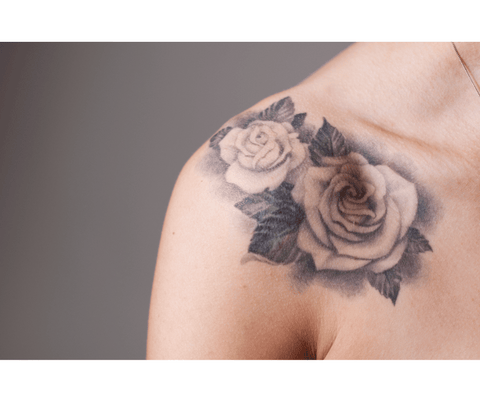 tatouage fleurs energie positive