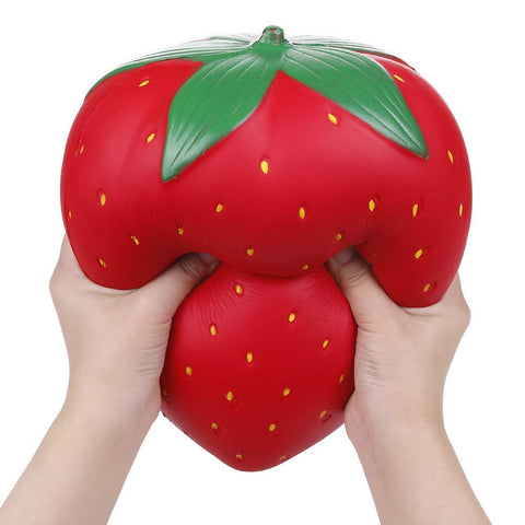 large strawberry squishy