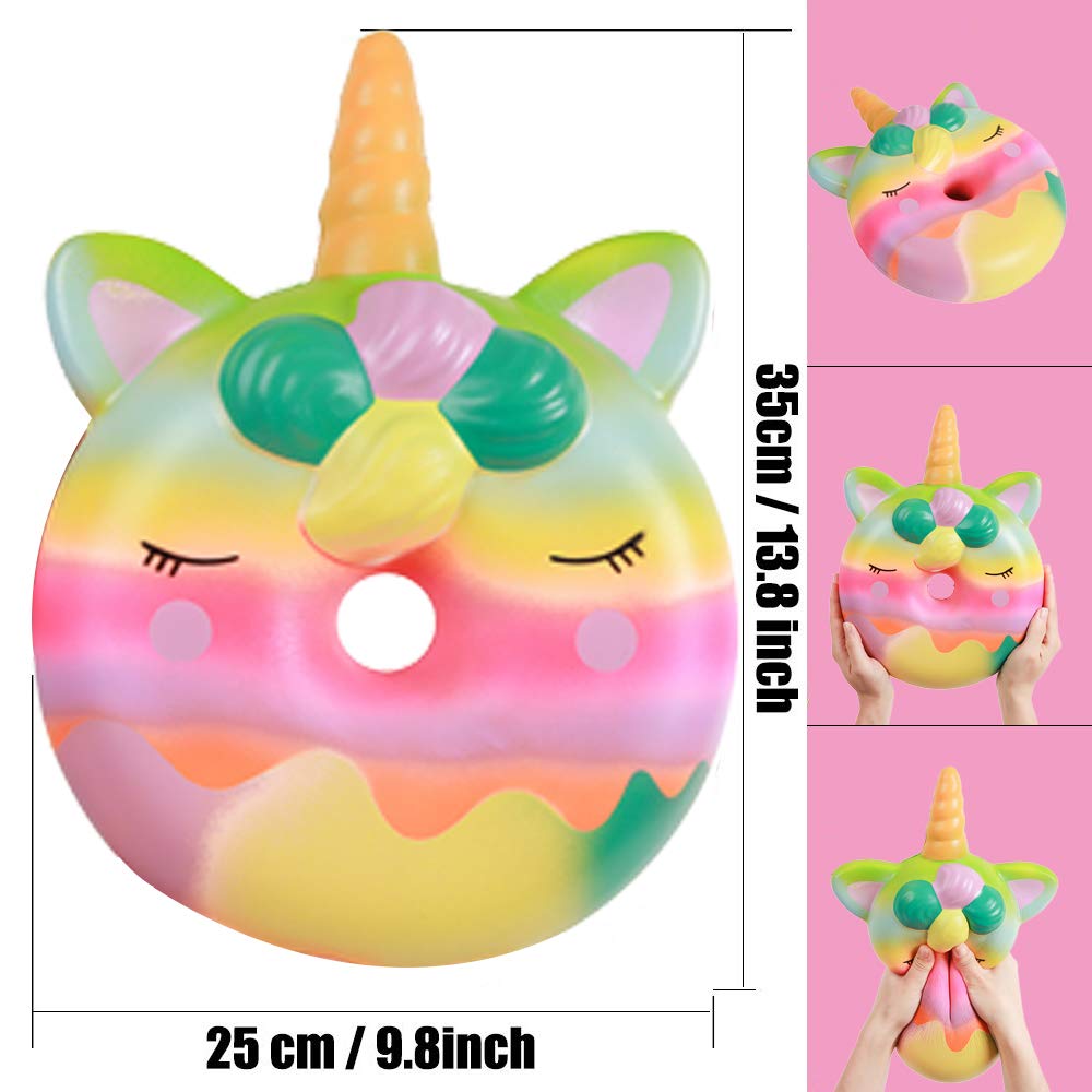 unicorn donut squishy