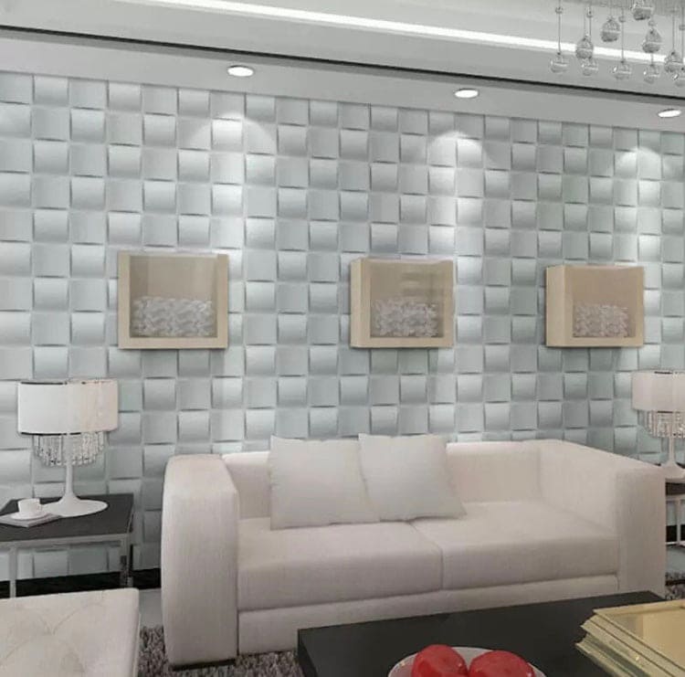 3D Tile Panels Mold Plaster Stone Wallpaper, Wall Art Decor, 3D Living –  Yahan Sab Behtar Hai!