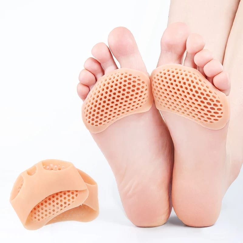 Silicone Honeycomb Forefoot Insoles, Forefoot Antiskid Pad Gel, Breath ...