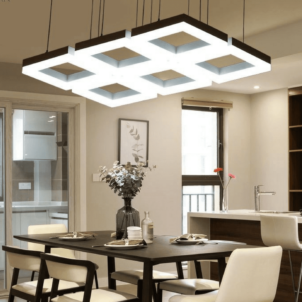 lighting for dining rooms with low ceilings