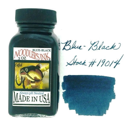 Noodlers Fountain Pen Ink Bottle - Legal Blue, 3oz Glass Bottle