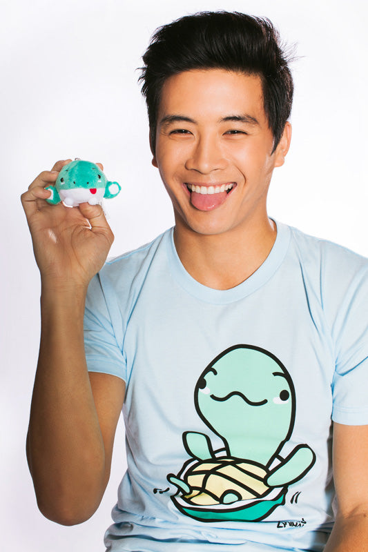 Awkward Frog Keychain | Awkward Animal Awkward Turtle Wong Fu