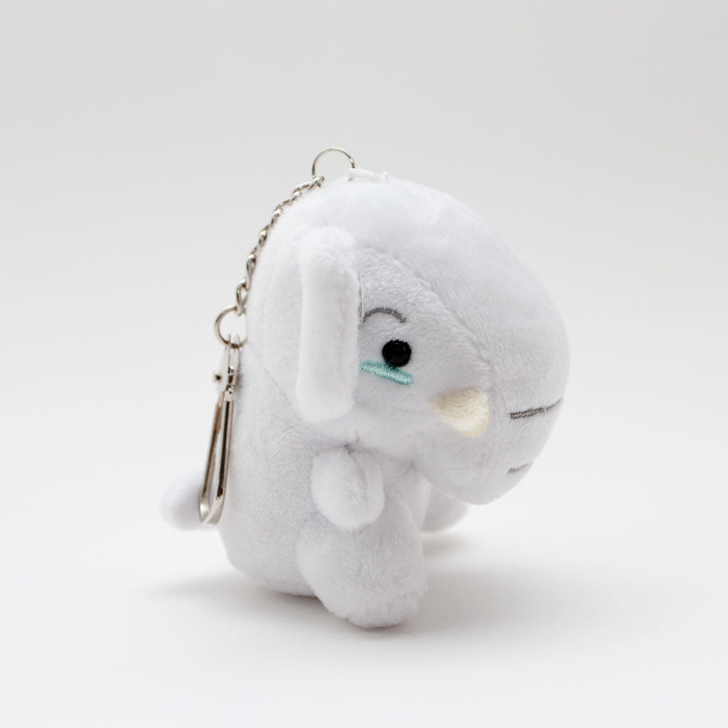 elephant plush keychain