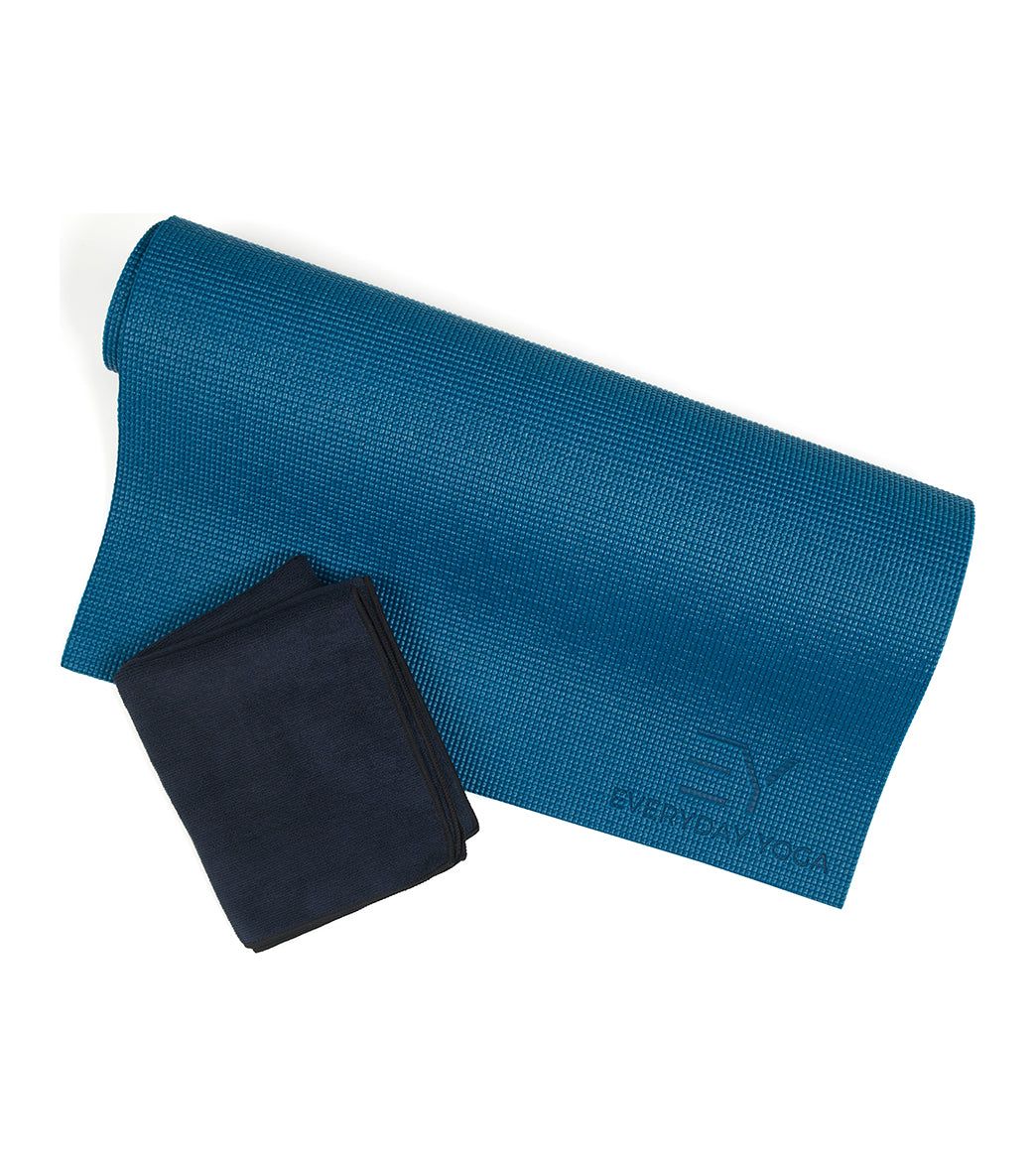 Yoga Set Kit 7-Piece 1 Yoga Mat, Yoga Mat Towel, 2 Yoga Blocks, Yoga Strap,  Yoga Hand Towel, Free Carry Case - Perfect Yoga Gift for Exercises Yogis  and Seniors : 