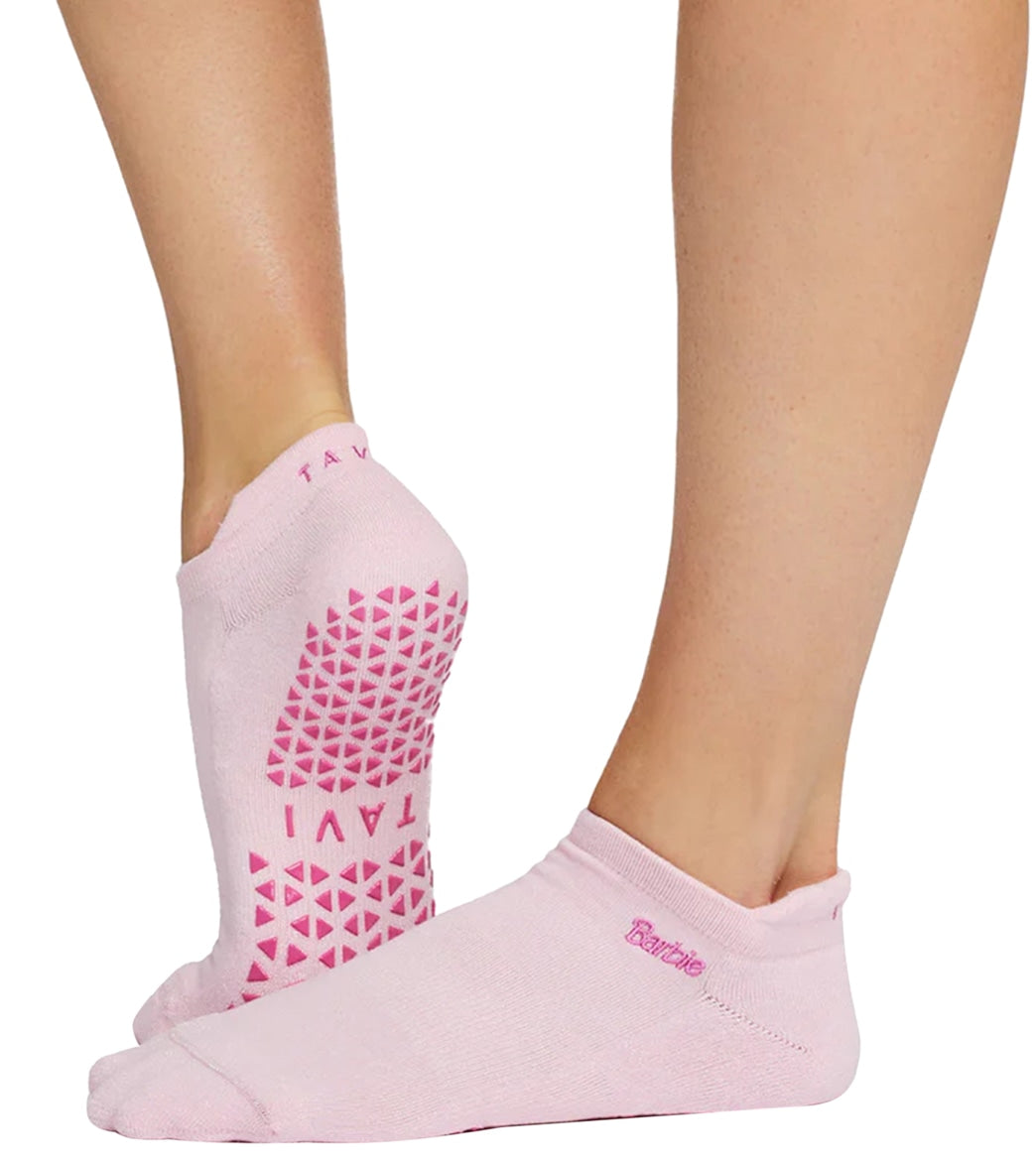 Yoga Grip Socks (Grey Magenta) – Ellie