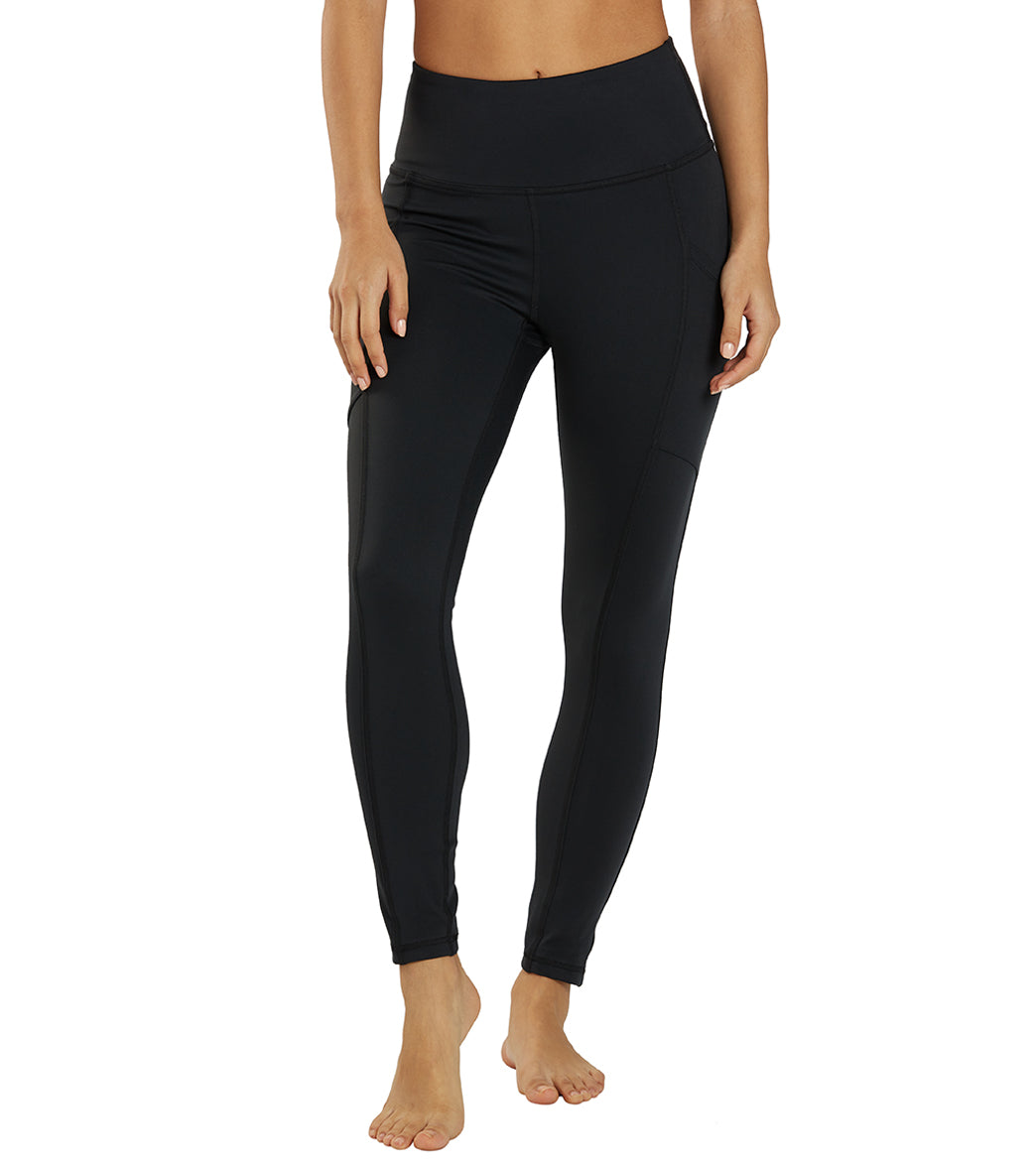 Balance Collection Womens Karma High Rise Legging Black : :  Clothing, Shoes & Accessories