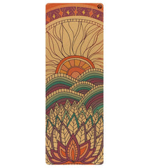 Yoloha Travel Artist Cork Yoga Mat