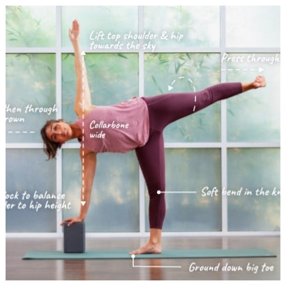 Practice the Pose of the Week.