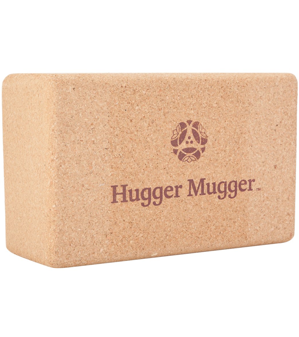  Hugger Mugger 4 in. Foam Yoga Block (Blue) : Sports & Outdoors