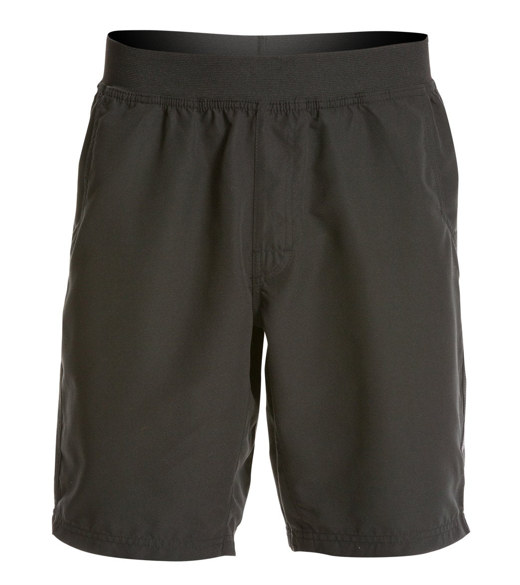 prAna Men's Mojo Yoga Shorts - Black Polyester