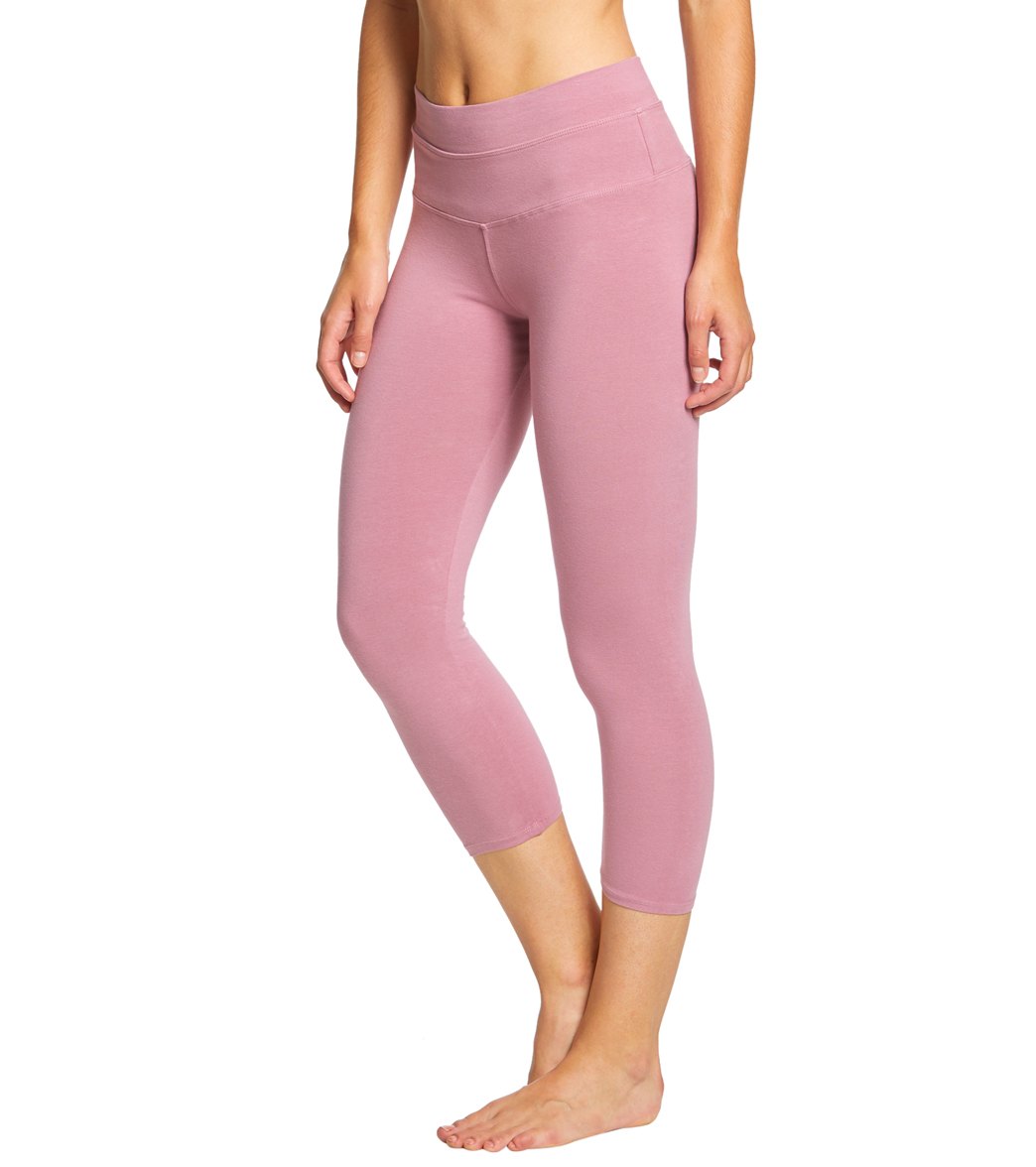 cotton yoga capris