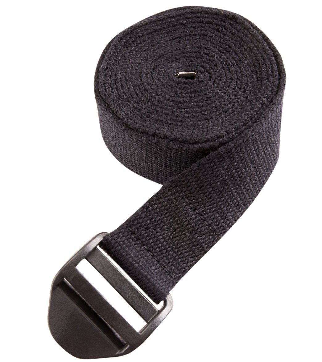 Everyday Yoga 8 Foot Cinch Strap Black