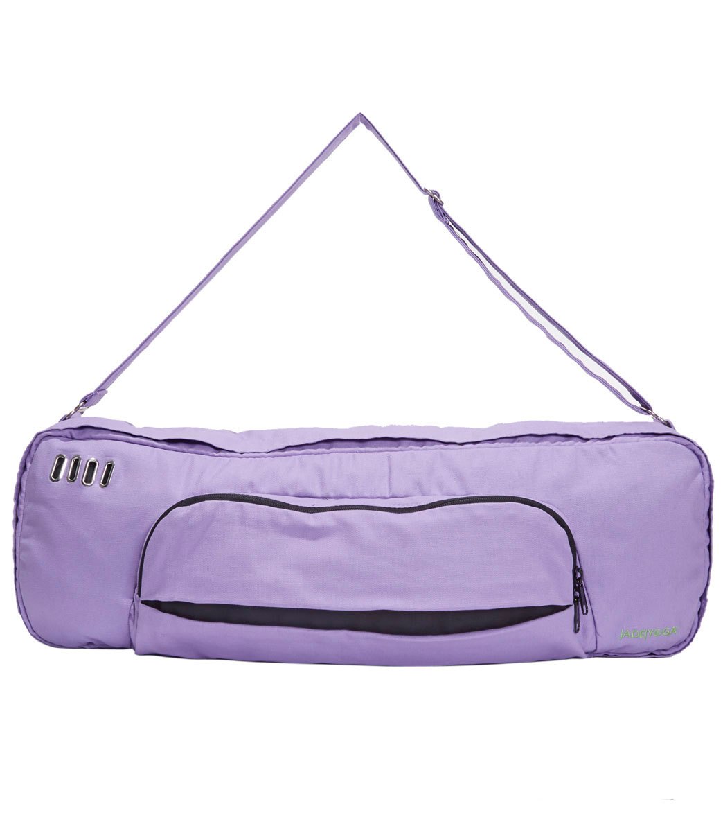 Jade Yoga Khaya Mat Bag Lavender Cotton