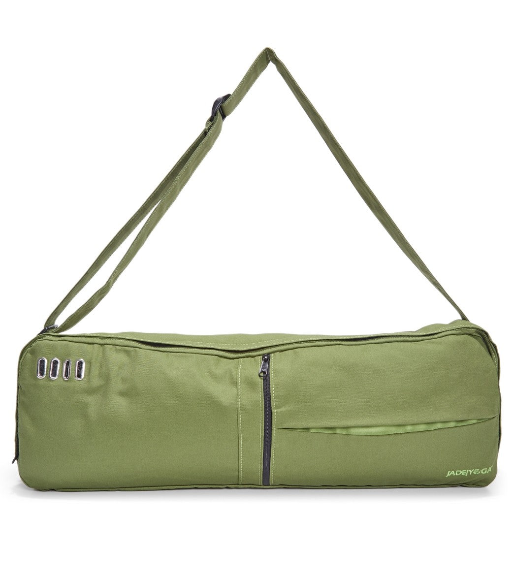 Jade Yoga Macaranga Mat Bag Fern Cotton