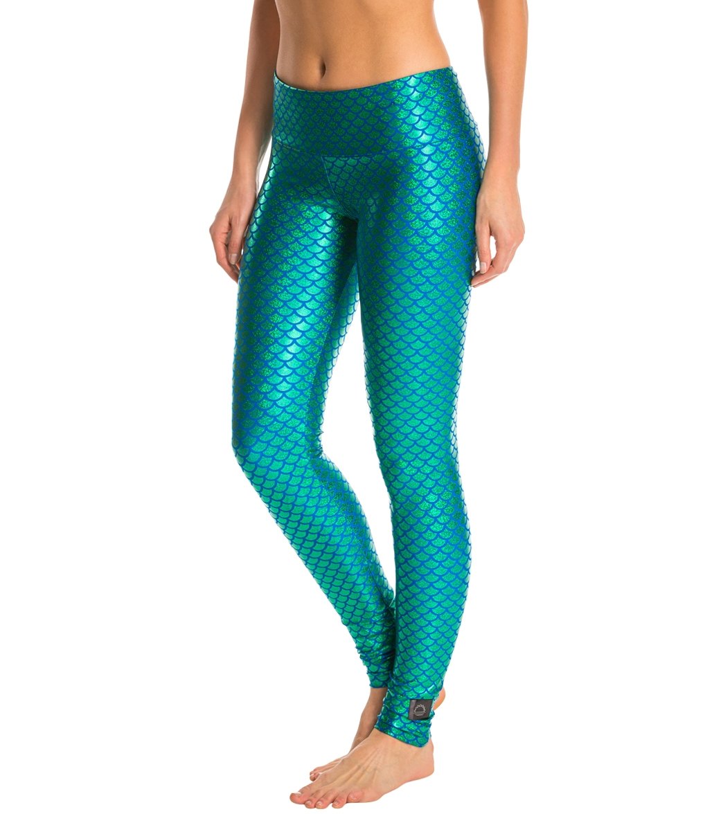 mermaid yoga pants