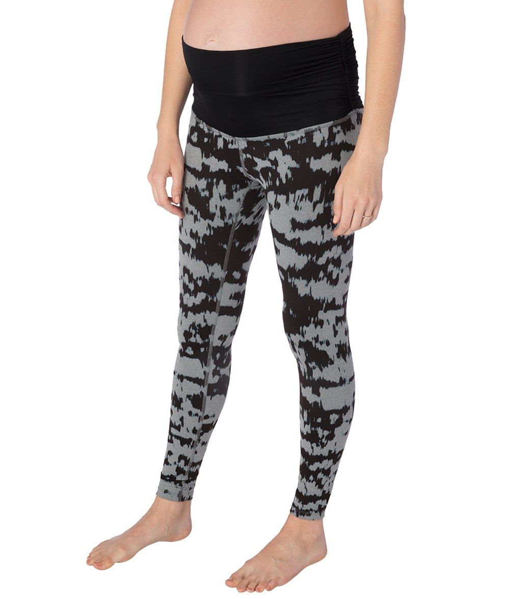 Beyond the Bump by Beyond Yoga Spacedye All Day Flare Maternity Pant