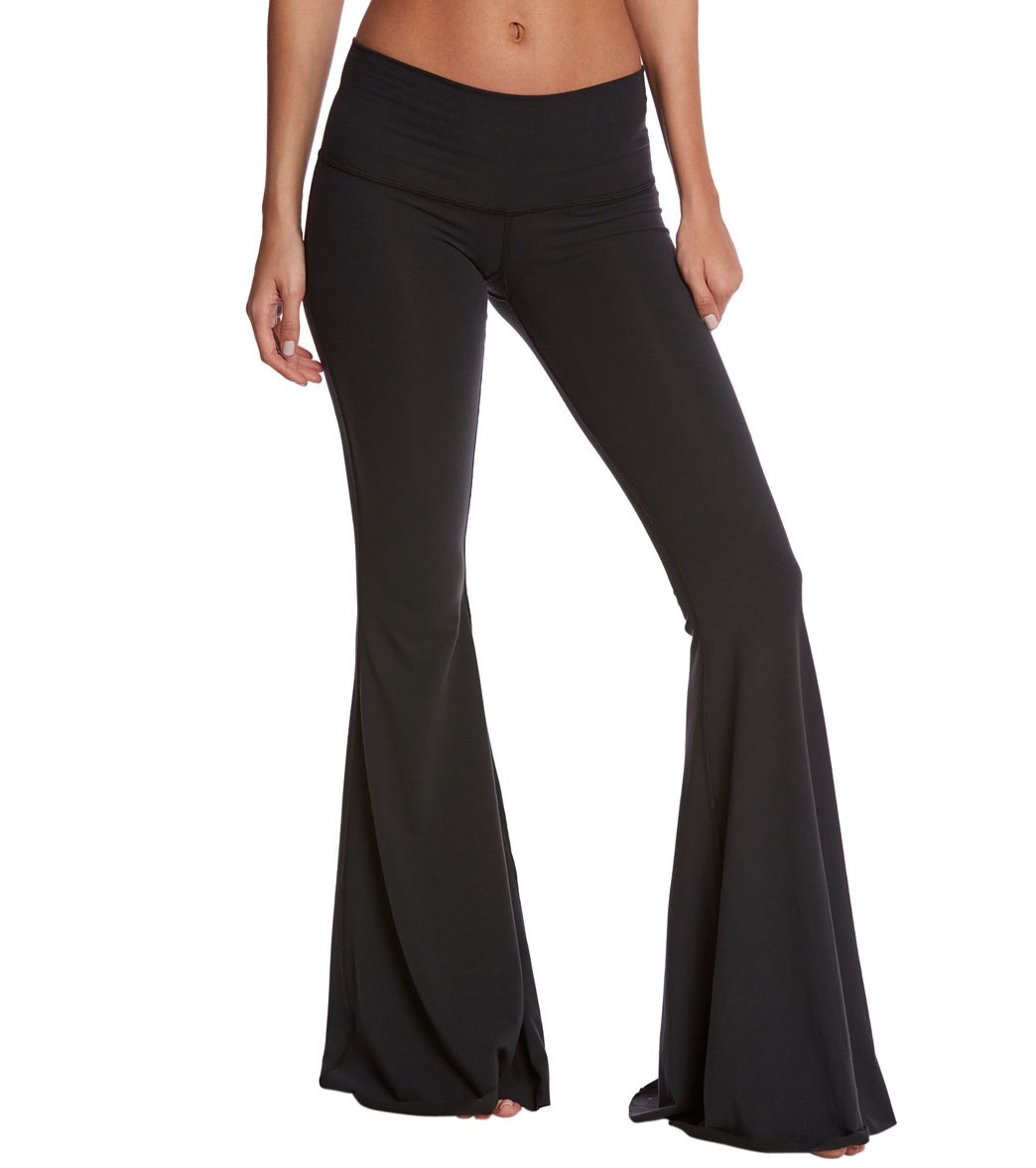 teeki black bell bottoms