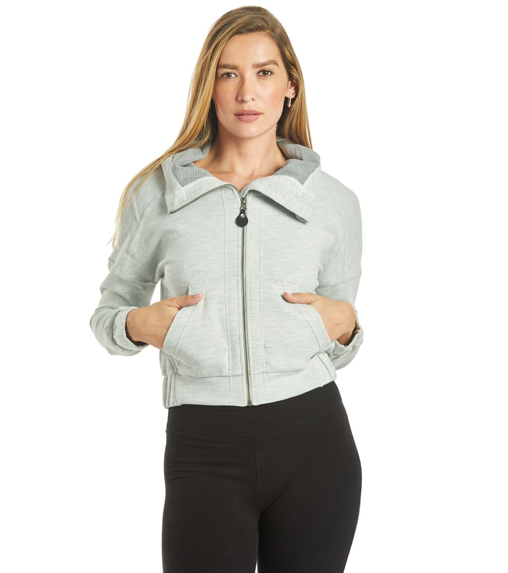  Jackets For Women BBL Yoga Sweater Zip Up Long