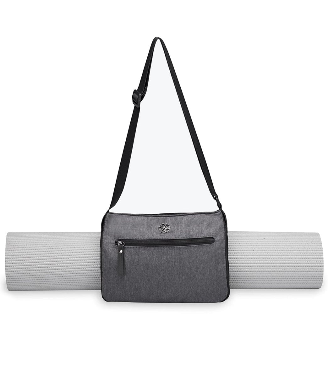 Lululemon Yoga mat carrier bag with shoulder strap black