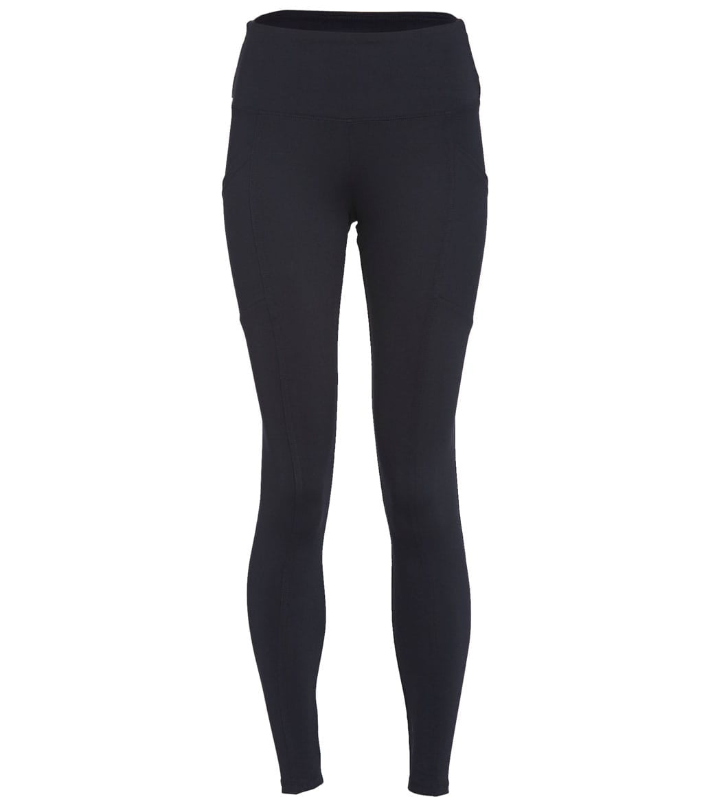 Marika Tek Solid Black Yoga Pants Size S - 72% off