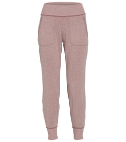 New Balance Calças E Leggings  Mulheres Essentials Small Pack Sweatpant  Oyster Pink Heather • ToolsforTraction