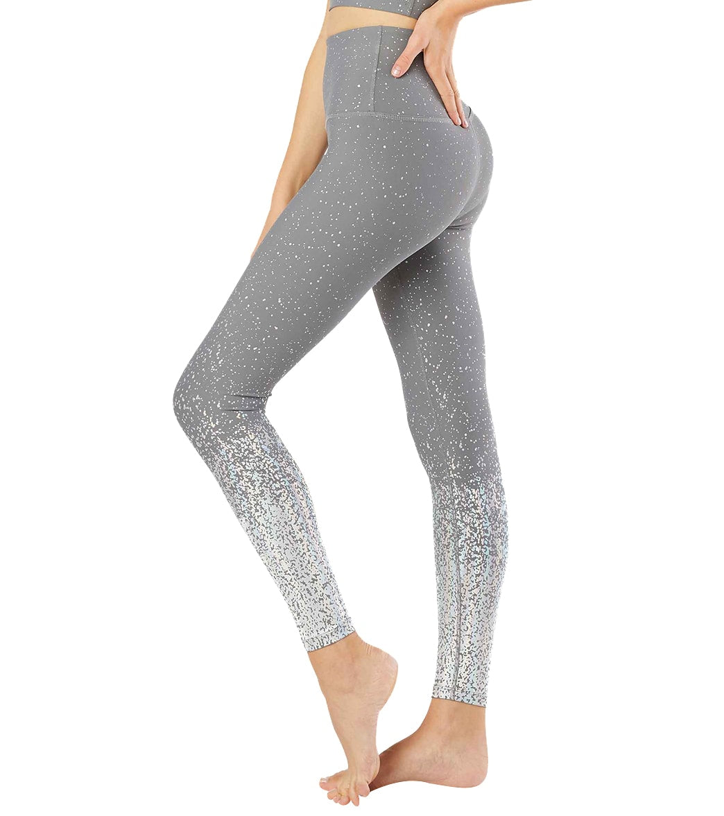 beyond yoga metallic leggings