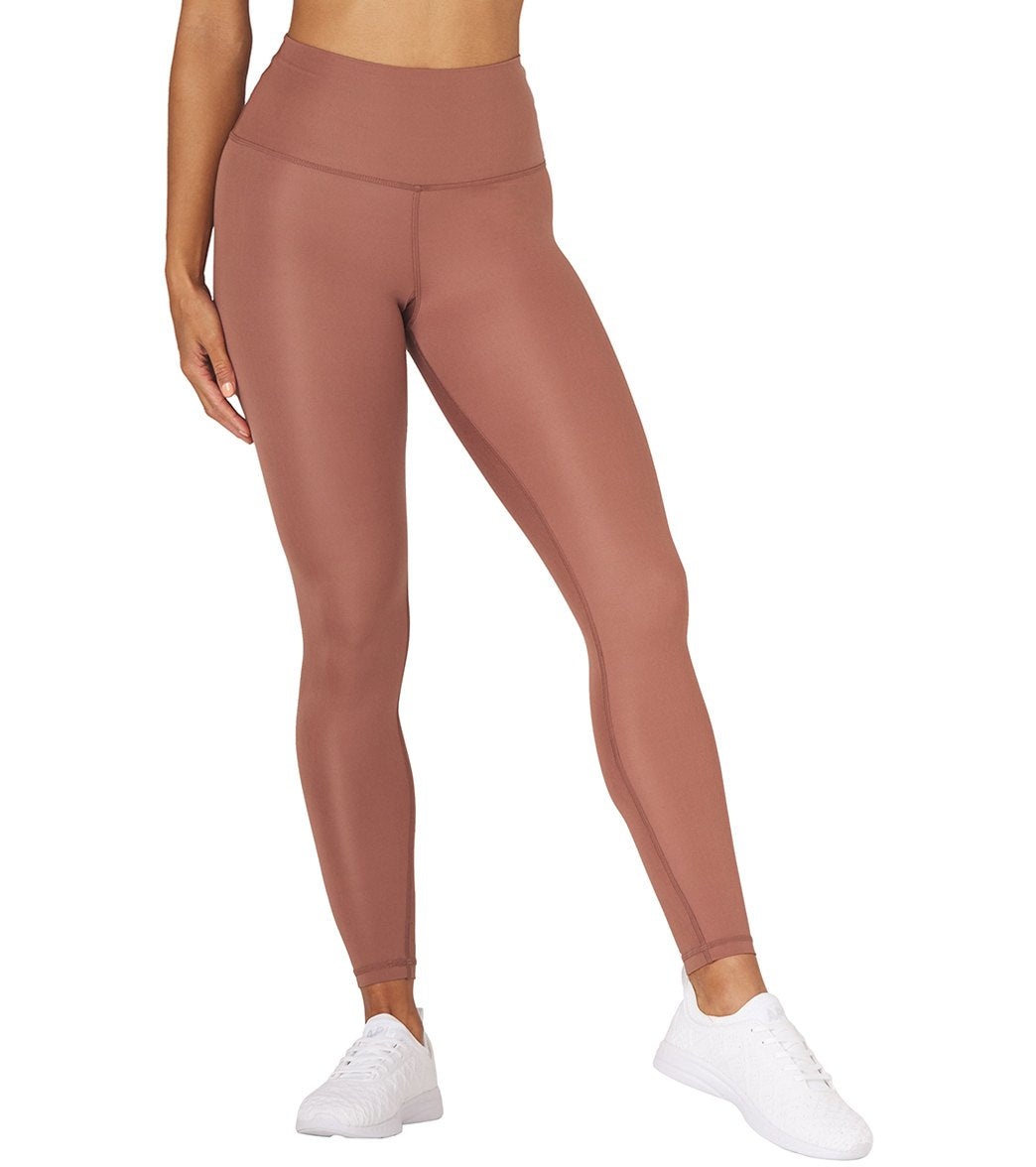 High Waist Pure 7/8 Legging: Ice Blue – Glyder