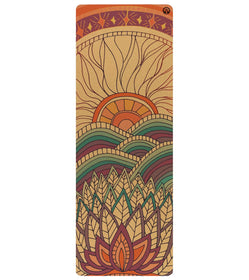 Aura Cork Yoga Mat + Plant Foam