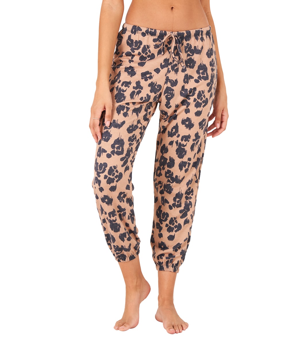 Free People Movement Onzie Flow high rise leopard print yoga leggings sz XL
