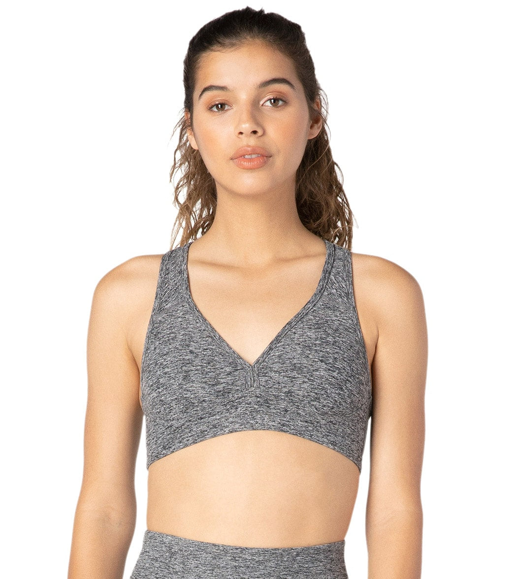 Buy Floret Sports 1492 Sports Bra for Women (36 B, White) at