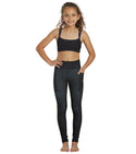 Girls Spandex Pocketed  Leggings by Everyday Yoga