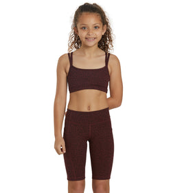 Everyday Yoga Girl's Wholesome Tribe Sports Bra at YogaOutlet.com